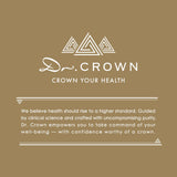 DR. CROWN vitamines E zinc sélénium capsules — nutrition antioxydante potentielle.