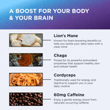 Dr. Emil Café aux champignons — cordyceps pour énergie naturelle.