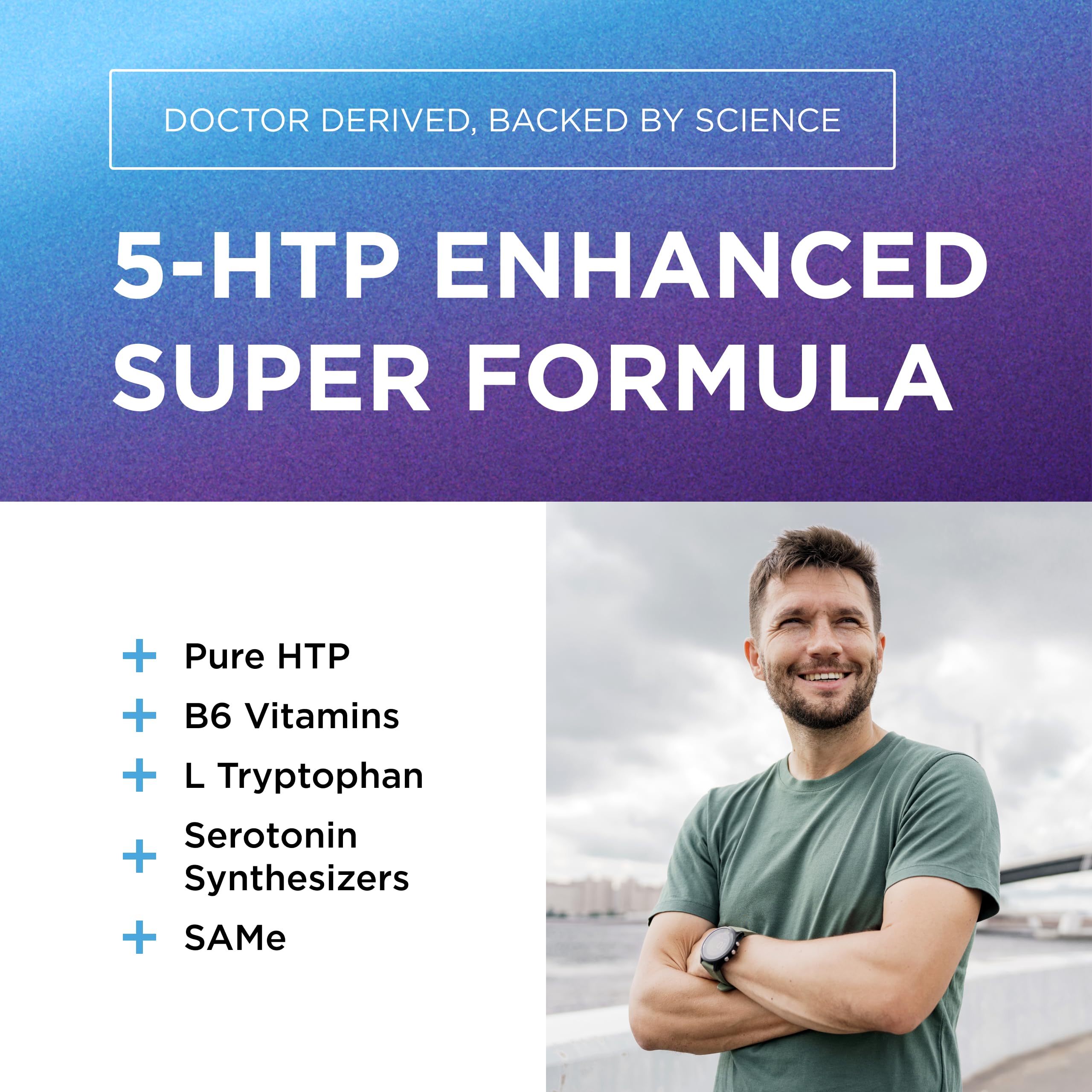 DR. EMIL NUTRITION 200 mg 5-HTP Plus — Etiquette lisible et informations claires