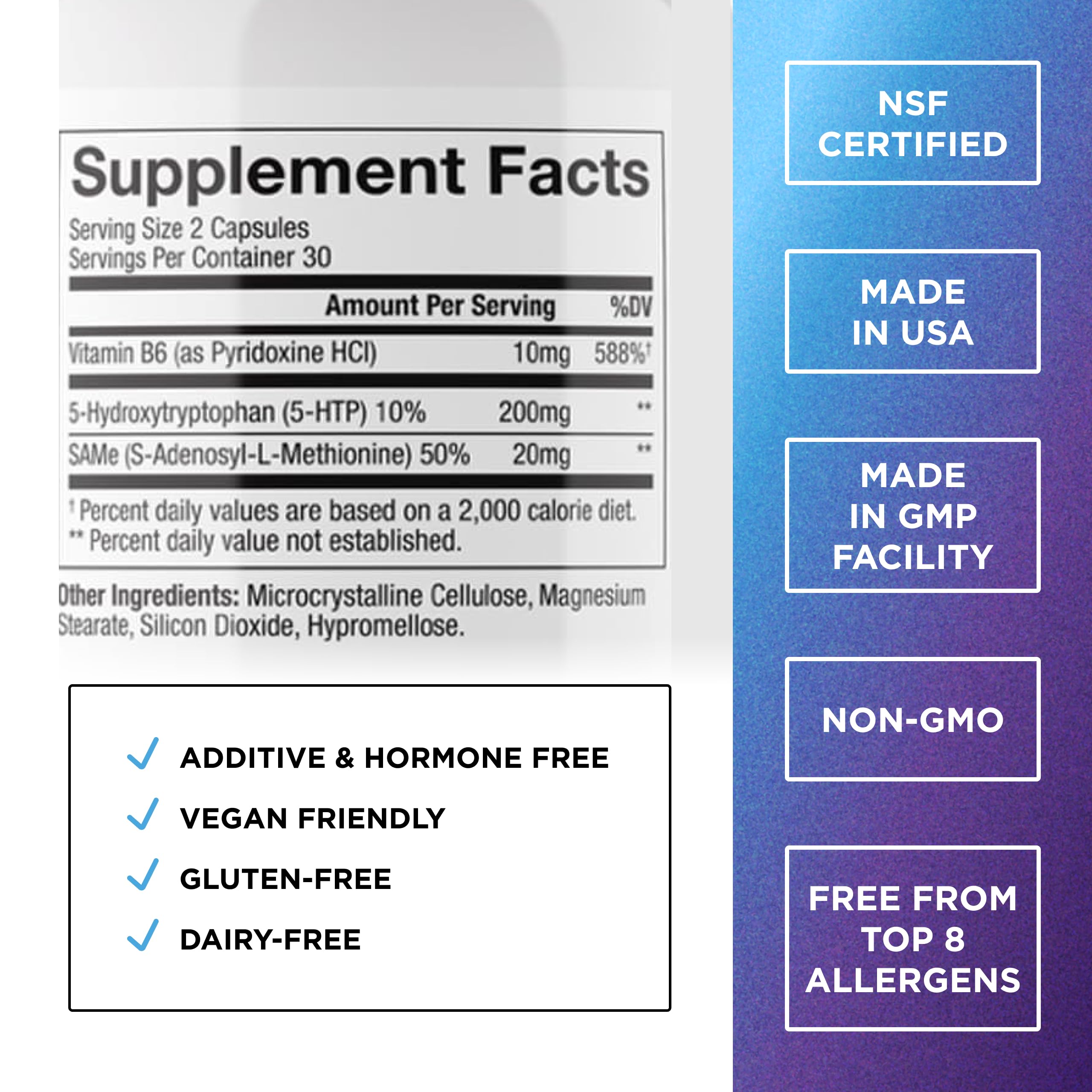 DR. EMIL NUTRITION capsules végan 60: utilisation quotidienne pour favoriser le calme.