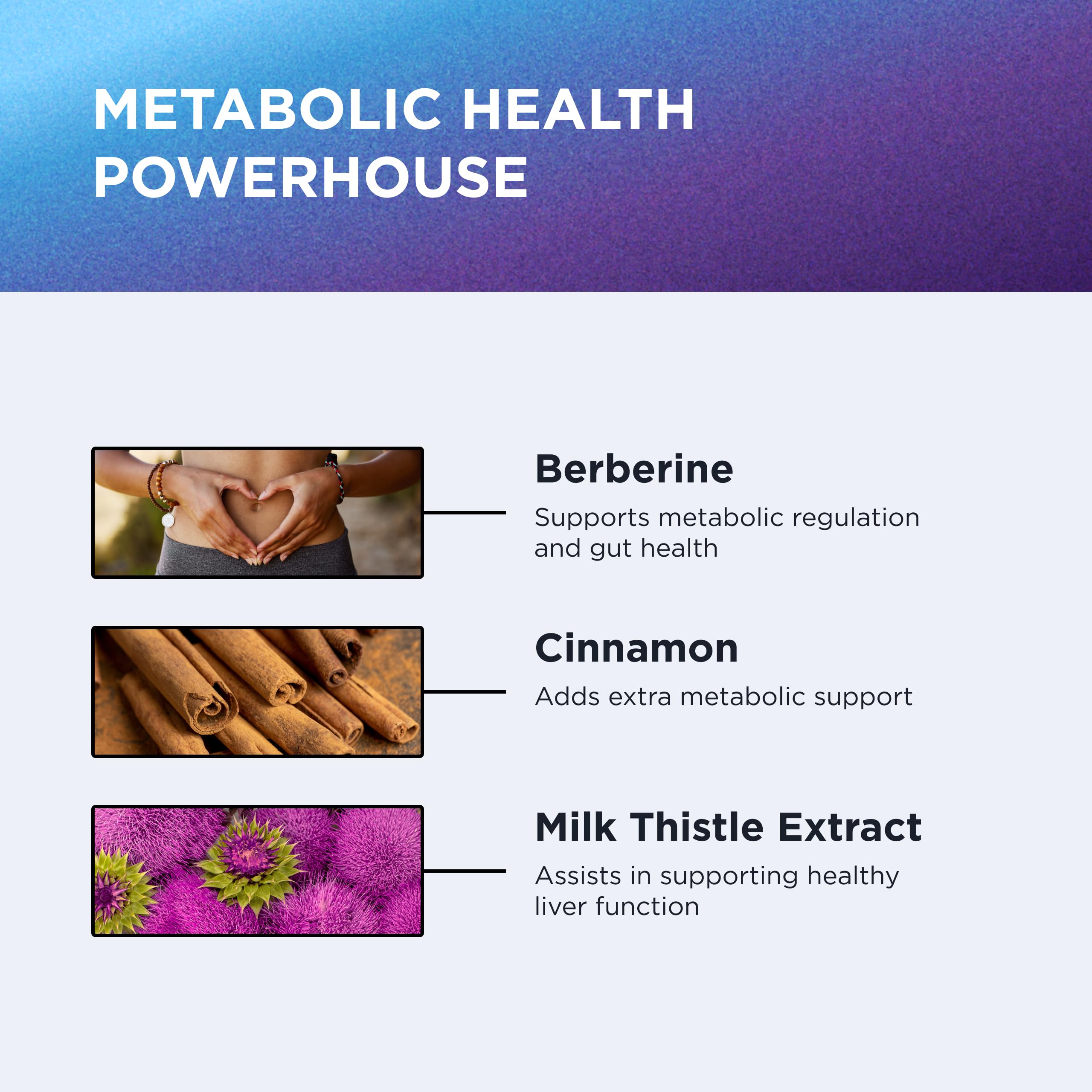 Berberine HCl: gélules à dosage précis et faciles à prendre.