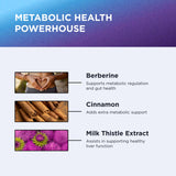 Berberine HCl: gélules à dosage précis et faciles à prendre.