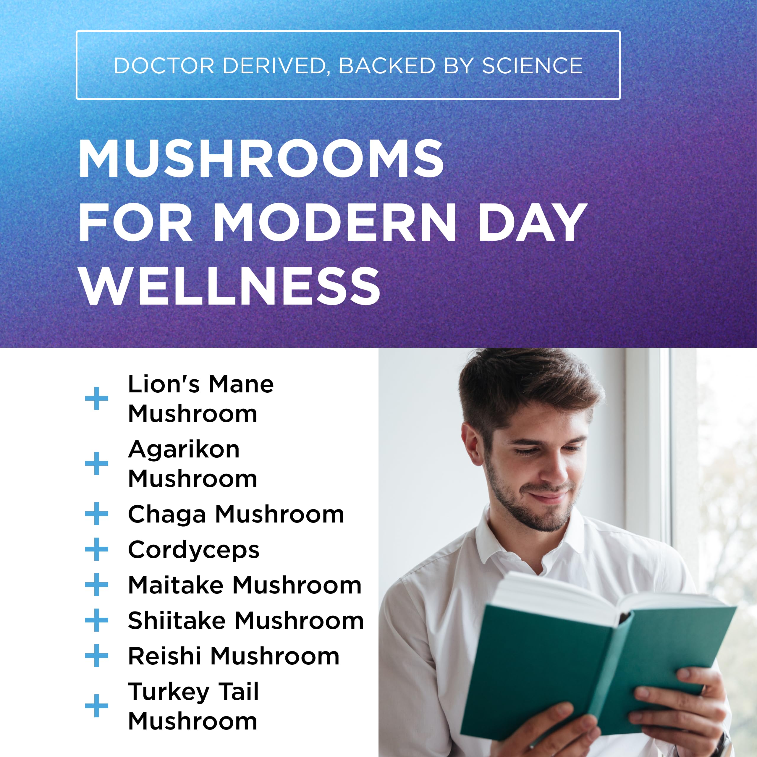 Extrait de cordyceps DR. EMIL NUTRITION soutenant l'énergie naturelle et l'endurance.