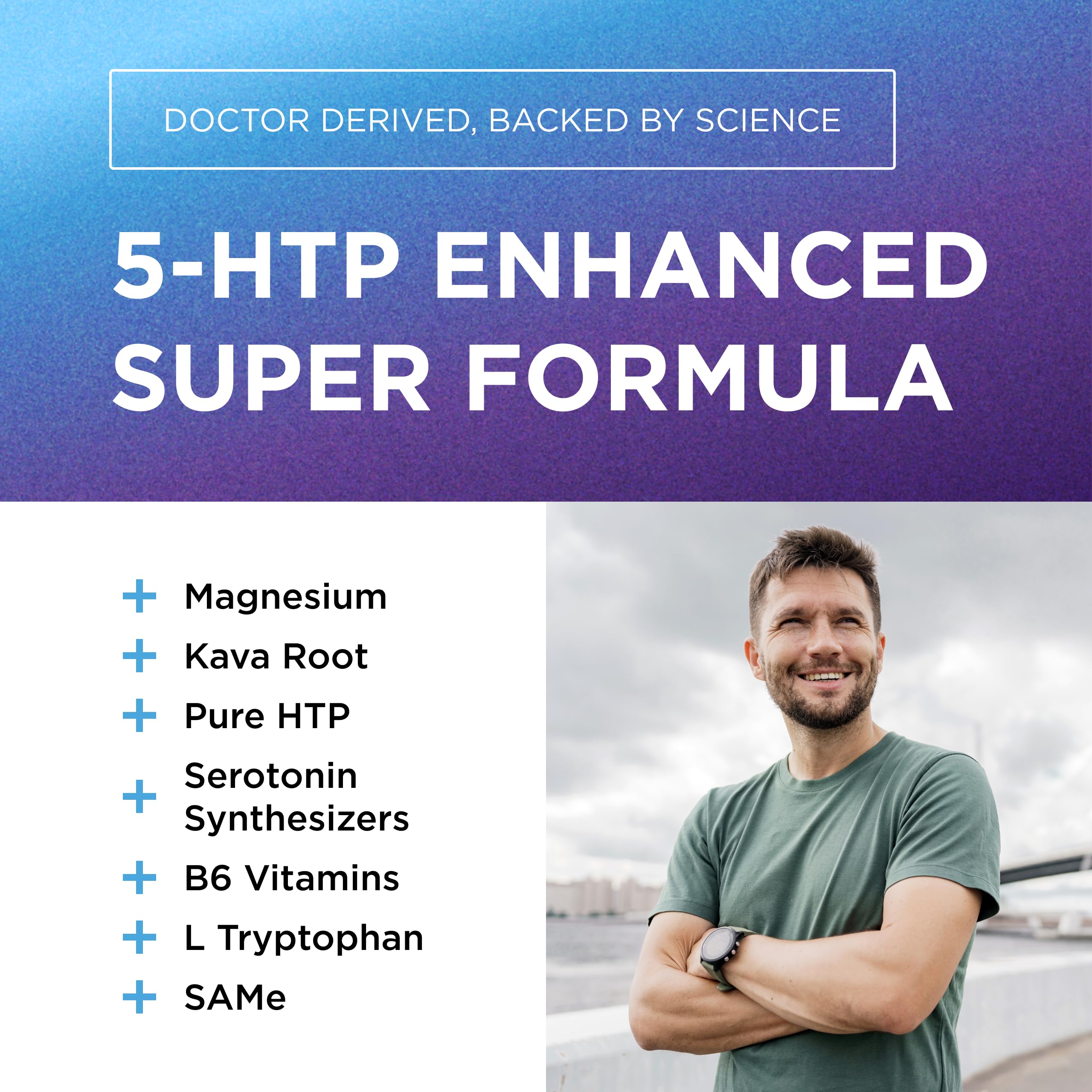 DR. EMIL NUTRITION Elite 5HTP racine-kava: effet apaisant potentiel pour le stress.