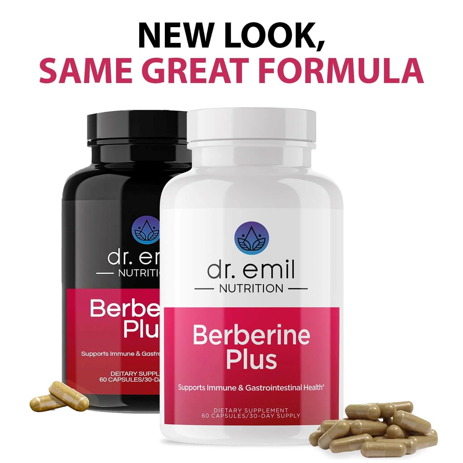 Produit fabriqué aux États-Unis: Berberine DR. EMIL NUTUTION.