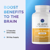 DR. EMIL NUTRITION Crinière de Lion – formule développée par un médecin fiable