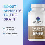 Extrait de tramète versicolore DR. EMIL NUTRITION soutenant potentiellement le système immunitaire.