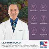 Dr. Fuhrman Sans OGM – étiquette claire, qualité et pureté.