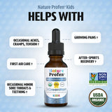 Dr. Green Mom Nature Profen – gouttes enfants avec herbes bio, douceur pour les inconforts occasionnels.