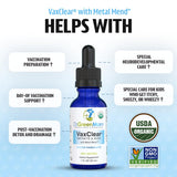 Formule biologique USDA VaxClear, adaptée aux nourrissons et jeunes enfants.