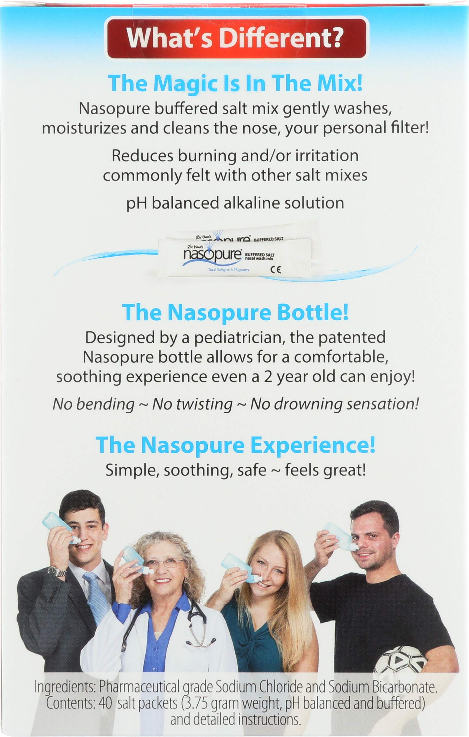 Nasopure sachets-saline-3-75g faciles à préparer pour un rinage efficace.