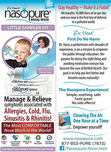 DR HANA'S NASOPURE sachets sel 3,75 g : dosage rapide.