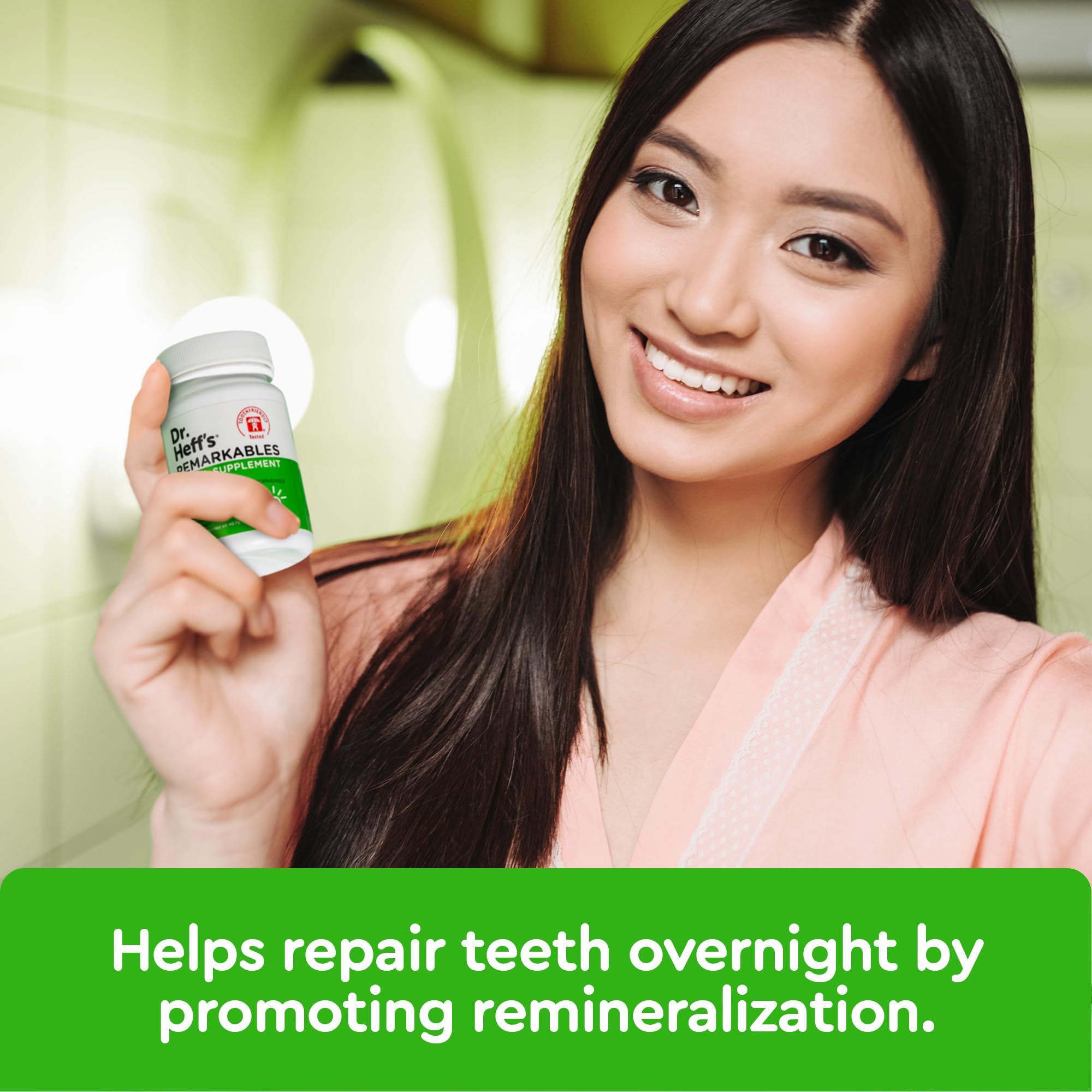 Emballage recyclable Dr. Heff's Xylitol Mints respectueux de l'environnement.