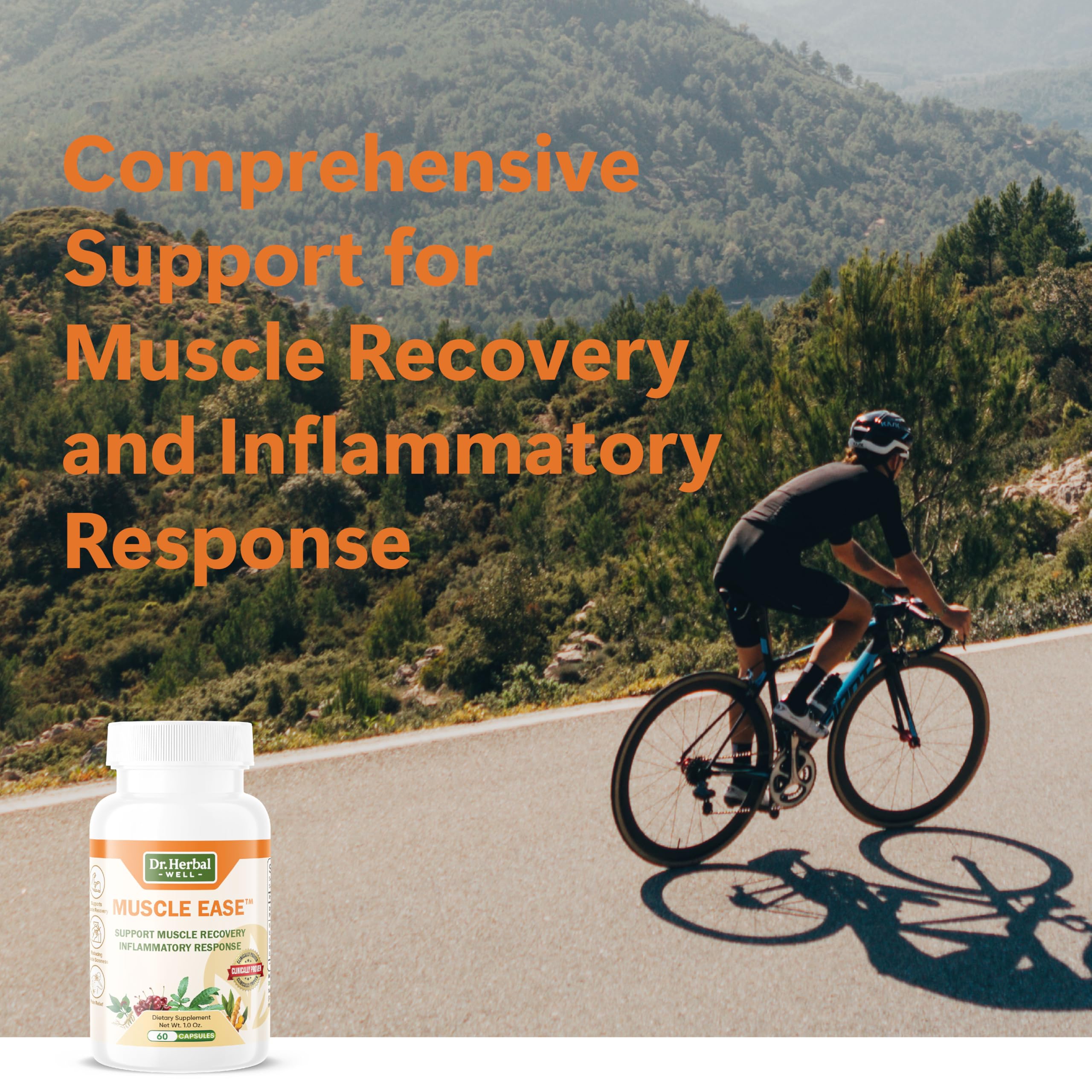 DR. HERBAL WELL Muscle Ease, étiquette, usage quotidien sûr.