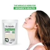 Etiquette claire sur l emballage Dr HERBALIST Shatavari