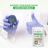 Dr HERBALIST Indrajav poudre-indrajav-usage-visage: apporte une routine soin naturelle.
