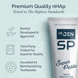 Dr Jen Super Paste icône nano-hydroxyapatite, amélioration potentielle de l'émail.