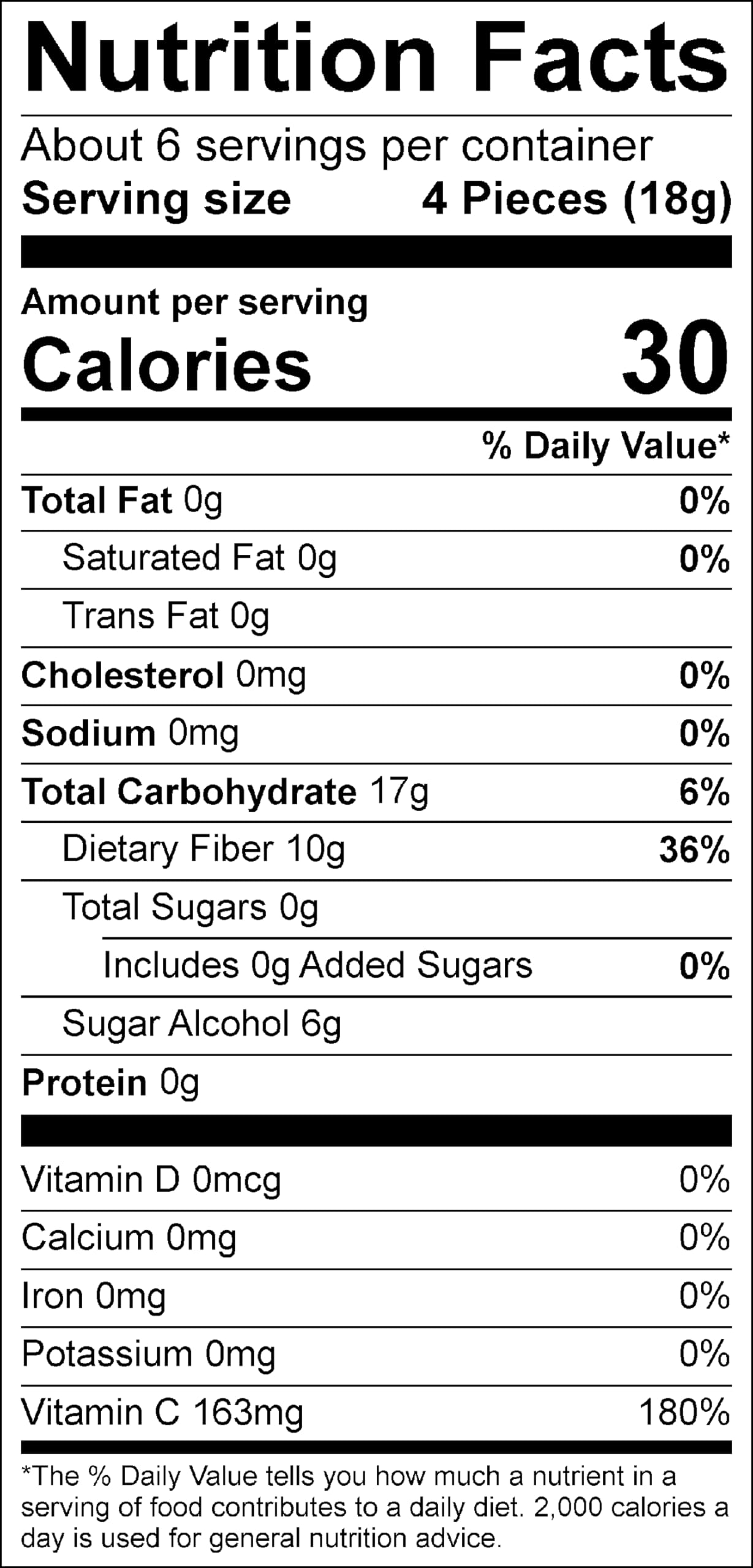 Formule sans OGM et sans colorants artificiels Dr. John's Sweets