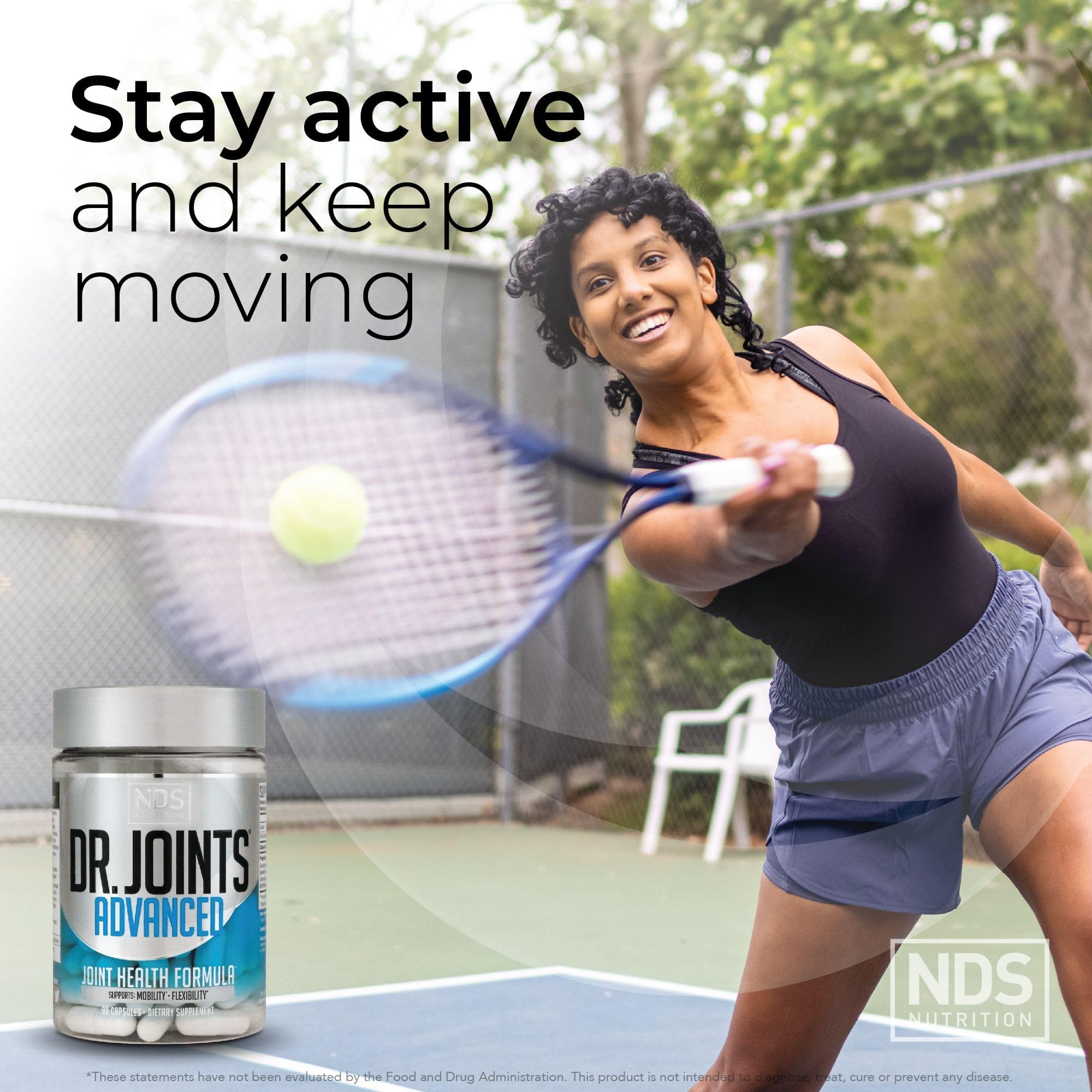 Dr. Joints Advanced — Formule FruiteX-B avec glucosamine et chondroïtine pour soutien articulaire.