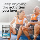 Dr. Joints Advanced — composants clés glucosamine et chondroïtine pour cartilage et mobilité.