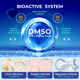 Dr. Luke DMSO Lavande, application dos pour couvrir les zones difficiles.