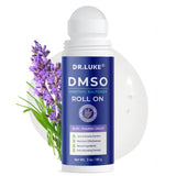 Dr. Luke DMSO Roll-On Lavande: application précise pour une sensation locale rafraîchissante.