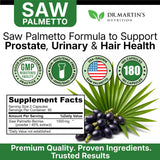Suggestion d’usage quotidien Saw Palmetto DR. MARTIN'S NUTRITION - pratique et conviviale.
