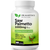 DR. MARTIN'S NUTRITION Saw Palmetto - bouteille, soutien potentiel à une miction normale.