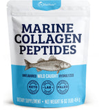 Dr. Matthew Collagène Marin – bouteille: collagène pur soutenant peau et articulations.
