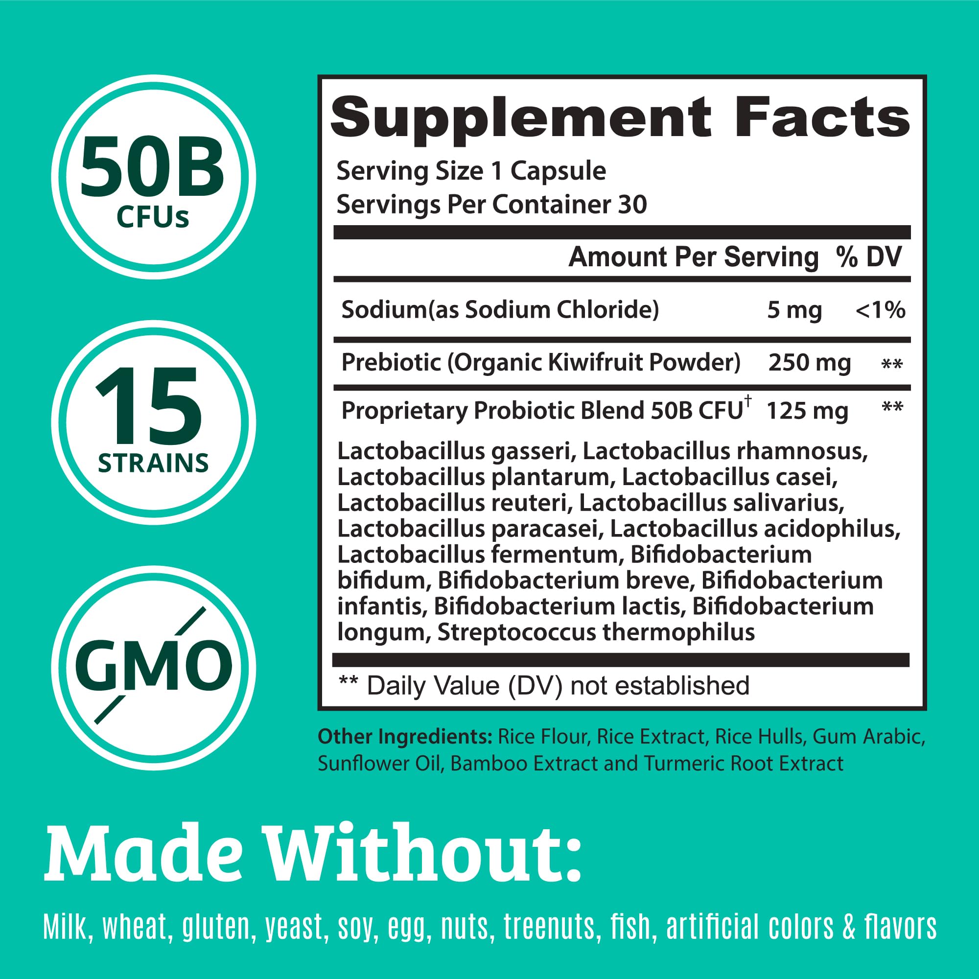 Dr. Matthew – Fibre prébiotique Kiwi favorisant les bonnes bactéries.