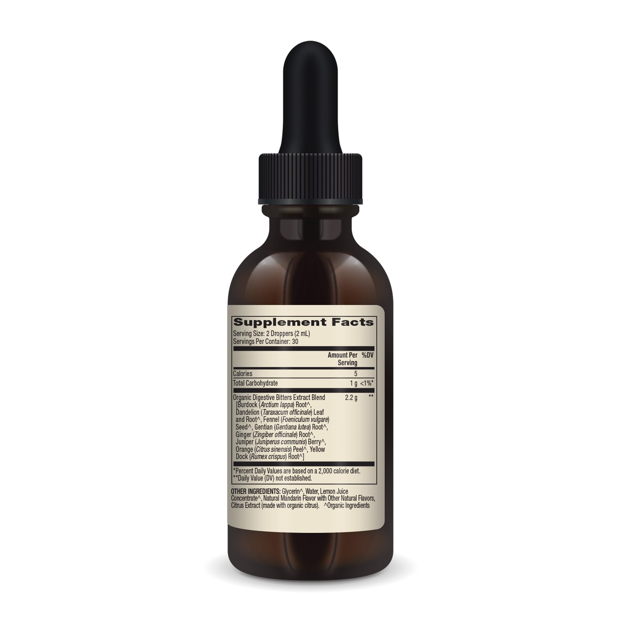 Dr. Mercola compte-gouttes, dose précise à ajouter dans l’eau pour la digestion.