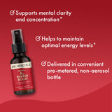 Dr Mercola B12 Methylcobalamine Spray affiche 1000 μg pour absorption efficace