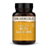 Dr. Mercola Bêta-Glucanes Fermentés – capsules : soutien potentiel des défenses naturelles.