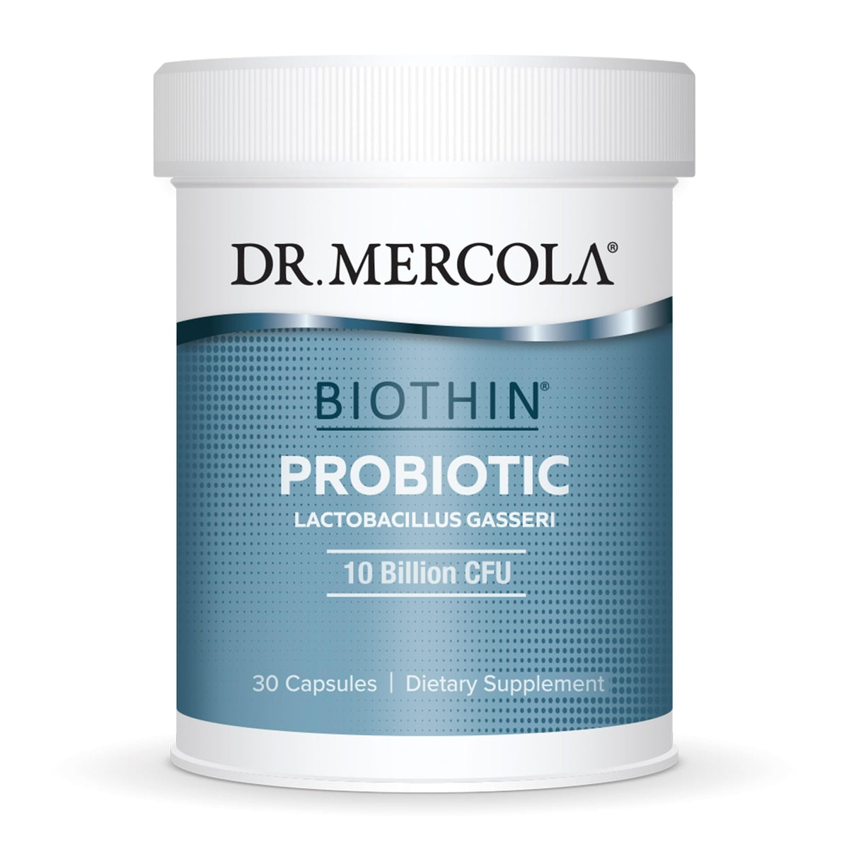 Dr. Mercola Biothin Probiotic - bouteille: soutien potentiel à la digestion quotidienne.