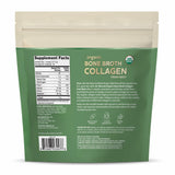 Dr. Mercola Bouillon Collagène Bio Vanille — gobelet eau, mélange rapide et goût vanillé.