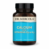 Dr. Mercola Calcium D3 et K2 – bouteille, soutien potentiel pour les os et le cœur