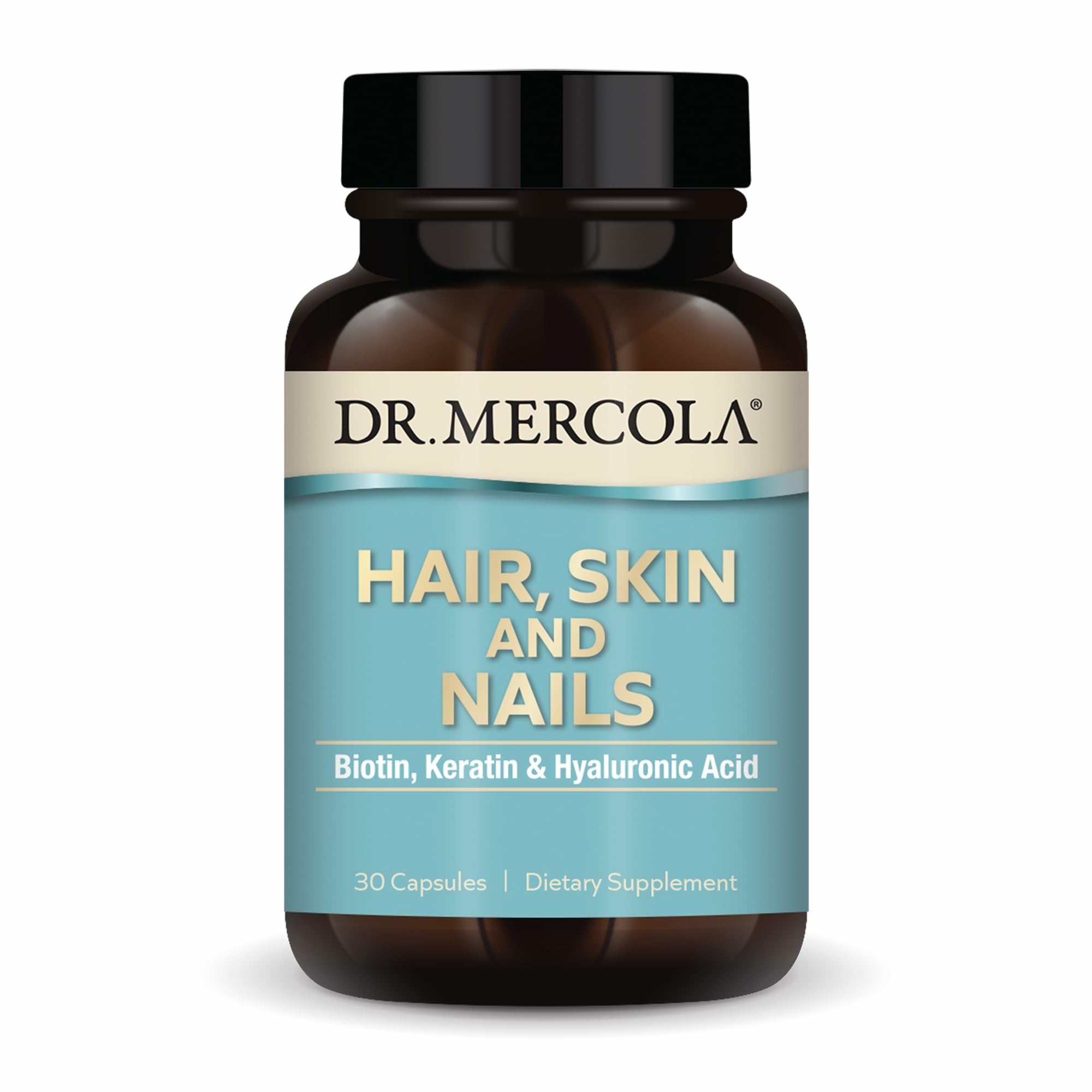 Dr. Mercola Hair, Skin and Nails: capsules pour cheveux et peau.