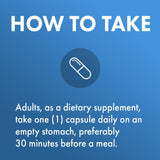 Étiquette montrant sans OGM et sans gluten sur Dr. Mercola Complete Afterbiotics