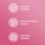 Capsules faciles à avaler pour Dr. Mercola Enzymes pour Femmes.