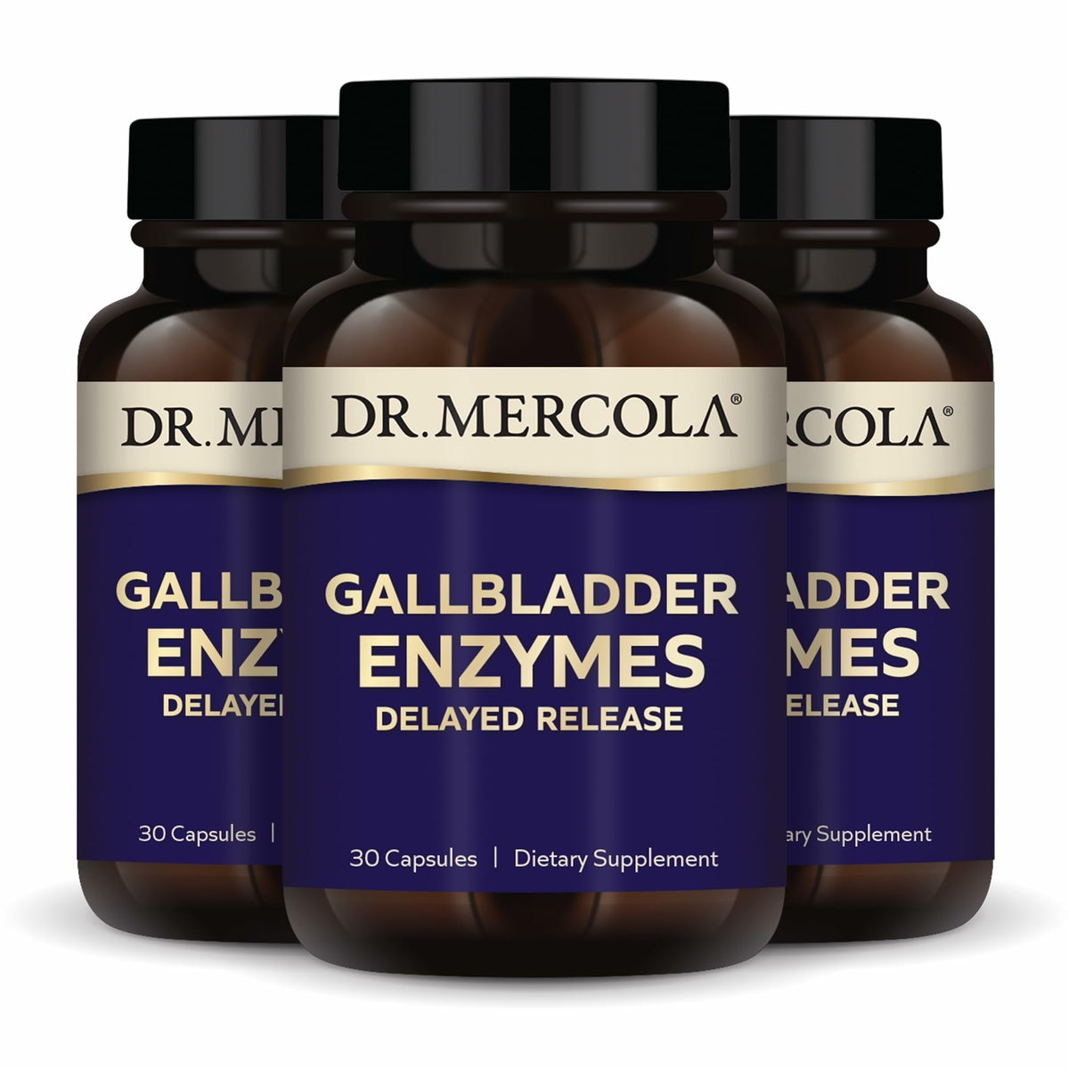 Dr. Mercola enzymes vesicule biliaire – bouteille pour soutien digestif potentiel