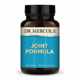Formule articulations Dr. Mercola : bouteille ouverte et capsules pour le soutien des articulations.