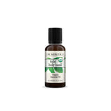 Dr. Mercola Tulsi huile essentielle – bouteille 1oz, senteur naturelle et réconfortante.