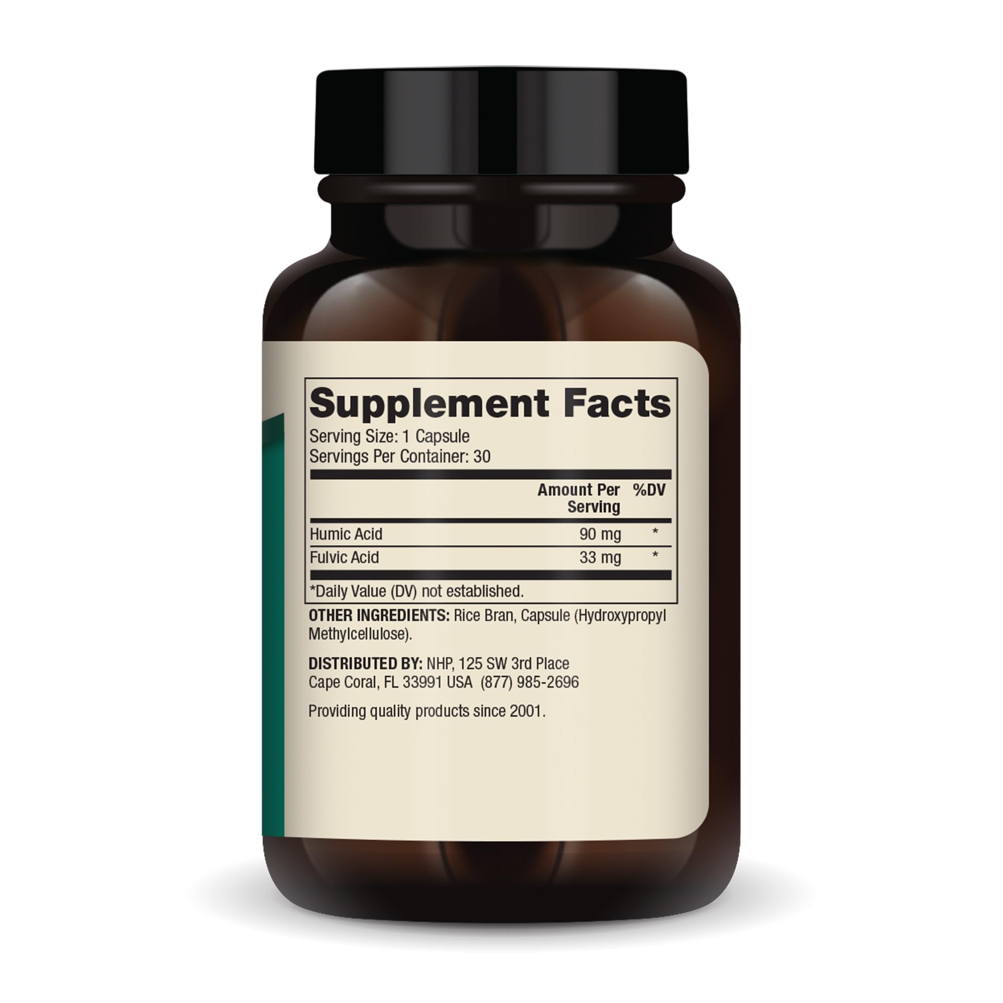 Dr. Mercola Humic Fulvic Acid Complex – Capsules : aide potentielle à la digestion et au bien-être cognitif.