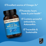 Dr. Mercola krill – EPA et DHA pour une supplémentation pratique