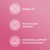 Dr. Mercola Krill Oil pour Femmes – etiquette: informations claires et durabilité MSC.