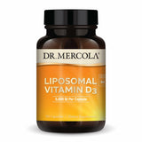 Dr. Mercola Liposomal Vitamin D3 : bouteille en vedette pour une prise pratique et régulière.