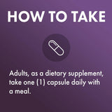 Gros plan sur les caroténoïdes naturels dans les capsules Mercola.