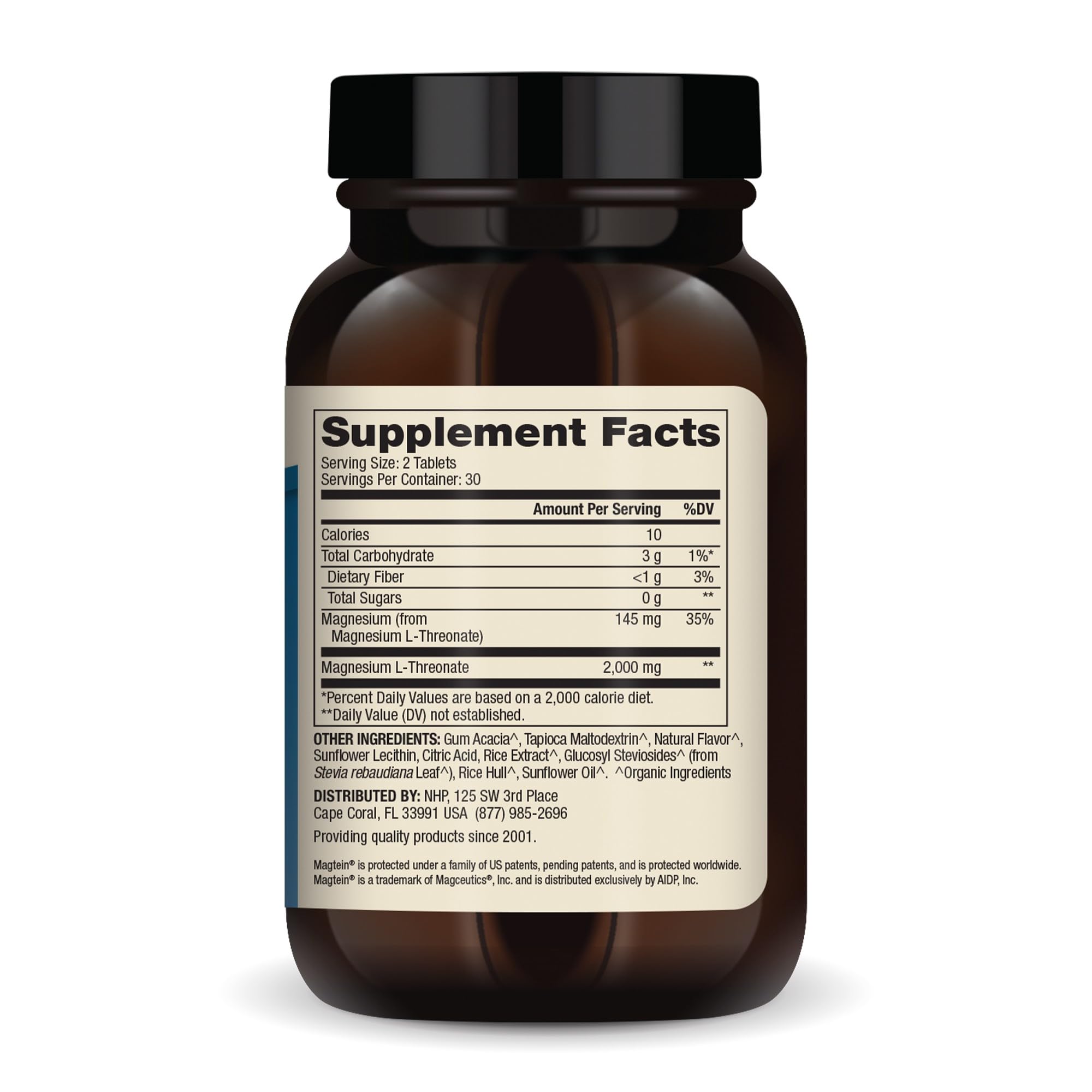 Dr. Mercola Magnesium Chewable Advanced – emballage duo-pack pratique