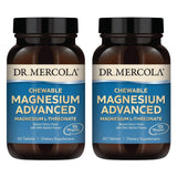 Dr. Mercola Magnesium Chewable Advanced – tablettes cerise naturelles pour un usage quotidien