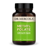 Dr. Mercola Methyl Folate — capsules : forme bioactif potentielle pour soutenir la détox et la santé cellulaire.